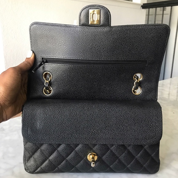 🚫SOLD🚫Chanel Medium Double Flap Caviar - Picture 3 of 8